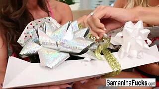 Christmas sex abigail samantha saint