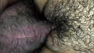 Hey, wanna see me pound her with a juicy creampie in that wet hairy pussy?