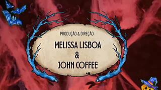 dei a buceta para o capeta na noite de halloween john coffee, bent over blonde pussy blowjob deepthroat monster cock sucking