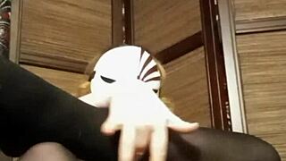 I'm so horny in my stockings, fetish play!