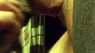 Caught Jerking Off with Those Stripper Shoes!