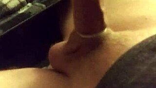 Caught Jerking Off with Those Stripper Shoes!