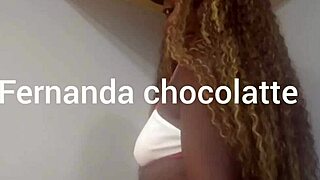 Fernanda Chocolatte surprises and seduces a lucky man