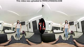 Stunning Latina beauty in VR porn with 5K resolution