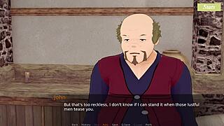 Let's have fun with a lovely waitress