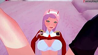 Zero Two Has Hard Sex With Darling In Franxx Fantasy