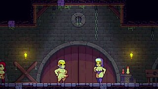 I'm Scarlet Maiden, bound in this misty hentai game threesome.