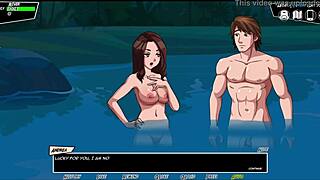 paradise lust where italian andrea sweet gets her pussy fucked in hentai game 😍