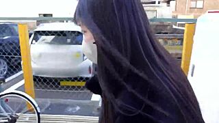 i'm so horny, this tall babe bends over for doggystyle cumshot like it's inevitable