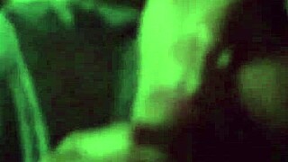 Wife with big tits sucks cock in intense blowjob session