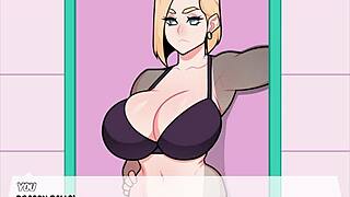 Experience the erotic parody of Foxicube games on Android with 18+ content
