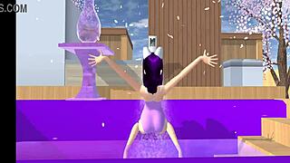 Get naughty with a cartoon fox girl in this interactive experience