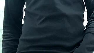 skinny latina guy jerks his tasty cock in hot solo