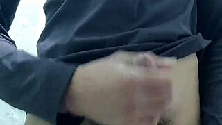 skinny latina guy jerks his tasty cock in hot solo