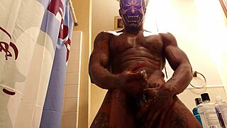 Big black hairy cock worship with Hallelujah Johnson - the beat goes on.