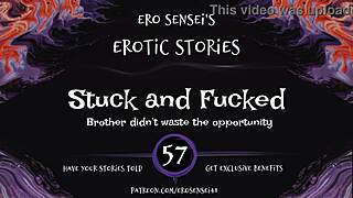 Erotic audio for women: Stuck and fucked POV experience