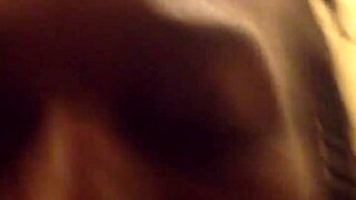 I'm sucking on this big black cock deep