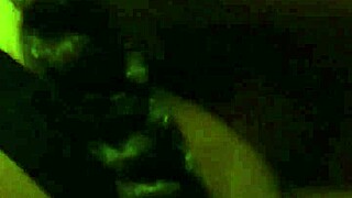 I'm sucking on this big black cock deep