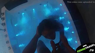 Hot Thai Asian Fucks Hard with Big Cock in Jacuzzi POV Homemade