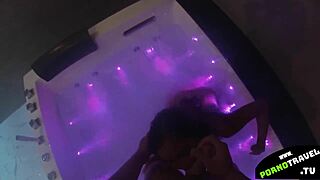 Hot Thai Asian Fucks Hard with Big Cock in Jacuzzi POV Homemade