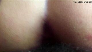 There is a squeaky bed that is quite evident in this video of my girlfriend’s anal scene.