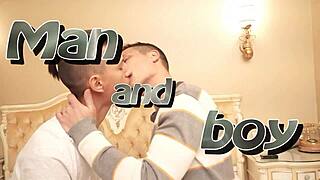 Fifty-one-year-old Russian gay man in action