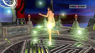 Animated 3D Cartoon of Indian Teen Posing in Various Positions