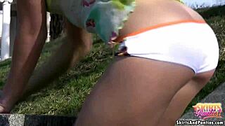 Let me shake my little ass for you in this micro skirt