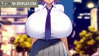 Big-breasted slutty Airi feels her sexual desire driven wild by aphrodisiac for studs