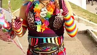 Tandooridick69 lifts skirt revealing panties and cock