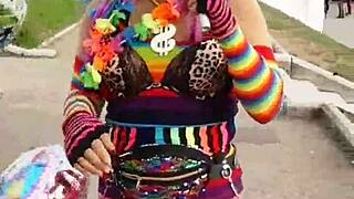 Tandooridick69 lifts skirt revealing panties and cock