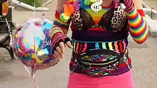 Tandooridick69 lifts skirt revealing panties and cock