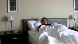 crystal rush gives a blowjob in bent over doggystyle with russian milf and big cock