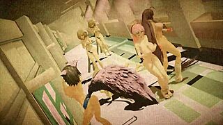 Oh No, Naked Sailor Goddess Dances!