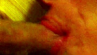 slut girlfriend loves sucking my cock so much