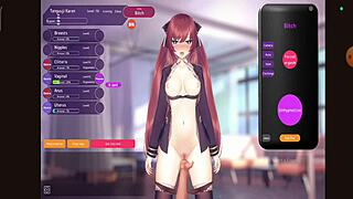 Train the bitch in this hentai game!