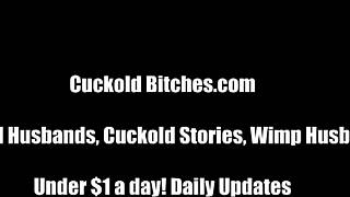 Femdom POV: A cuckold's special treat