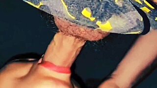 Feeling Intense Pleasure From Stepmom's Six-Minute Blowjob Session