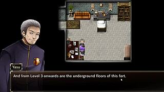 Karryn’s prison adventure: Big tits and ass cum tribute