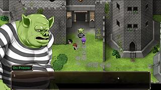 Karryn’s prison adventure: Big tits and ass cum tribute