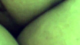 Fucking her bent over in doggystyle hard!