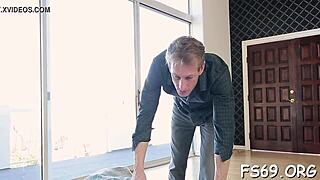Beautiful girl gives great blow job and rides big dick in hardcore scene.