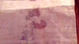 Slow motion jerk leading to cumshot on cock.