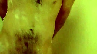 Pissing and playing in the shower feels so relaxing