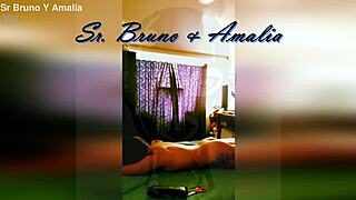 Colombian submissive Amalia endures intense bondage and spanking session.