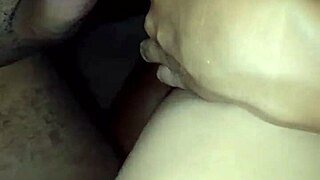 my boyfriend finishes inside me during intense oral session. wet lips drive him wild.