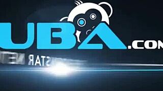 britney hot babe masturbates to intense solo double penetration.