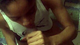 Great Head From Nasty Babe In Hardcore Action