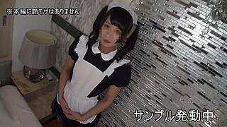 asian girl in cosplay gets creampie after squirting on big cock in pov blowjob