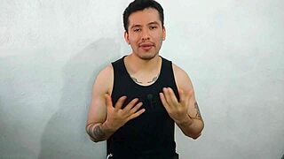 Jovencito Twink Gives Oral To Huge Thick Cock Of Best Friend's Uncle And Swallows His Cum!